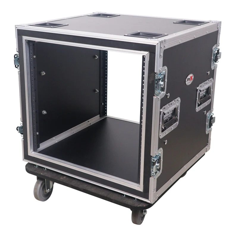 ProX T-10RSP 10U Shockproof Amp Rack Case With Casters