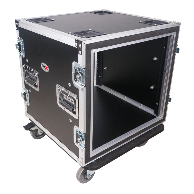 ProX T-10RSP 10U Shockproof Amp Rack Case With Casters