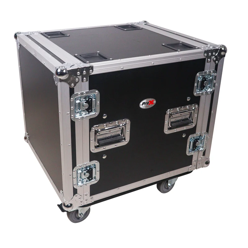 ProX T-10RSP 10U Shockproof Amp Rack Case With Casters