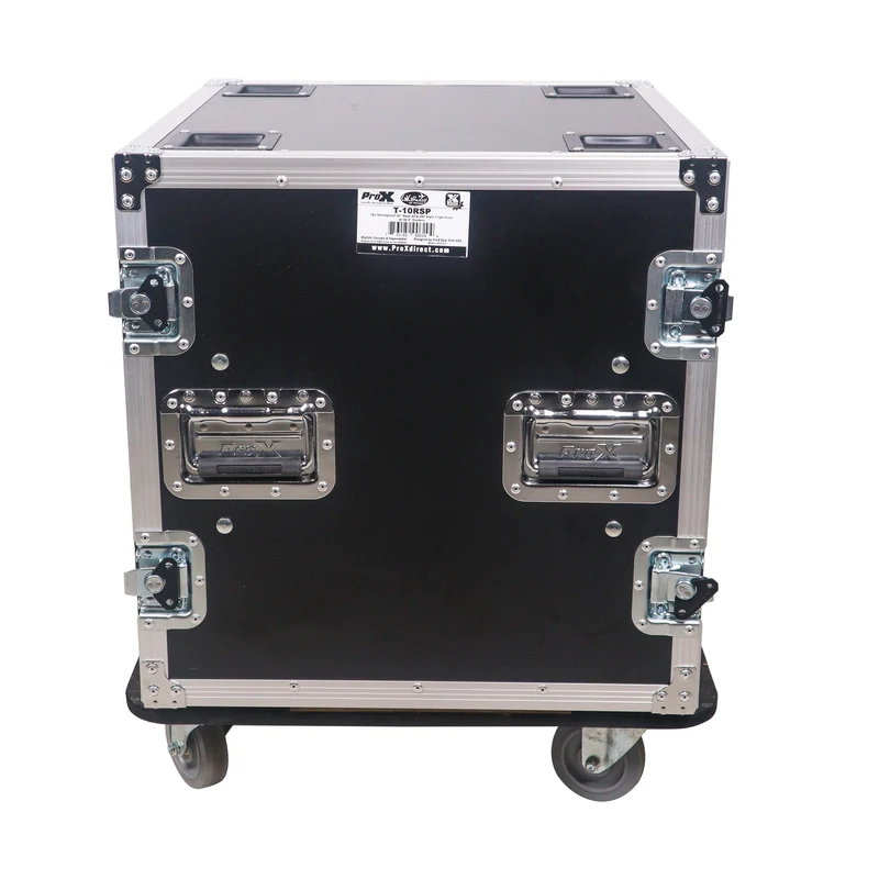 ProX T-10RSP 10U Shockproof Amp Rack Case With Casters