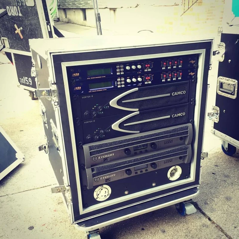 ProX T-10RSP 10U Shockproof Amp Rack Case With Casters