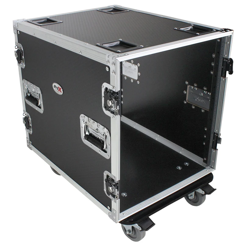 ProX T-12RSS24 12U Amp Rack ATA Flight Case With Casters