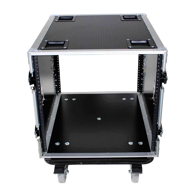 ProX T-10RSS24 10U Rack Mount Flight Case With Casters