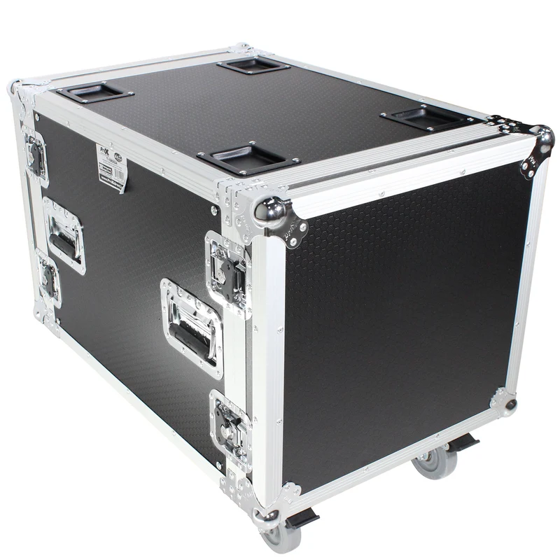 ProX T-10RSS24 10U Rack Mount Flight Case With Casters