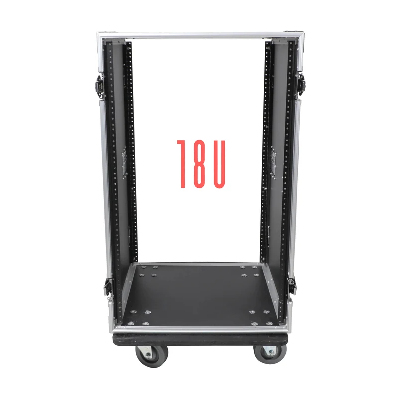 ProX T-18RSS 18U Amp Rack ATA Flight Case With Casters
