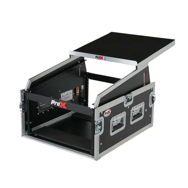 ProX T-6MRSS13ULT 13U Top 6U Front Combo Rack Flight Case