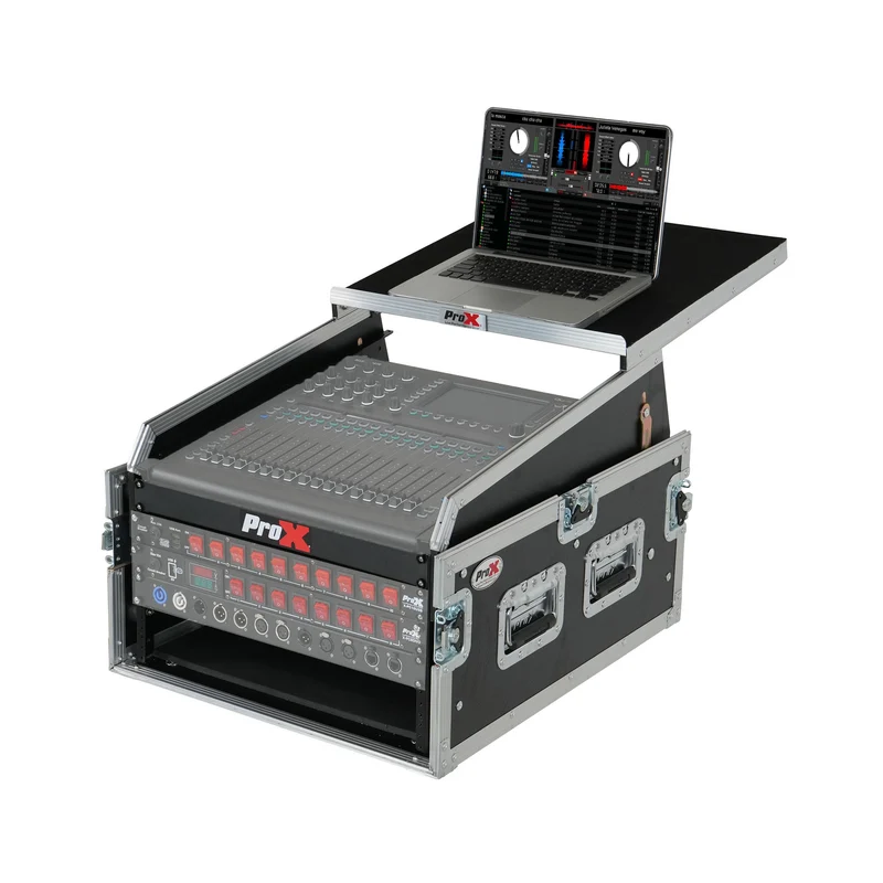 ProX T-6MRSS13ULT 13U Top 6U Front Combo Rack Flight Case