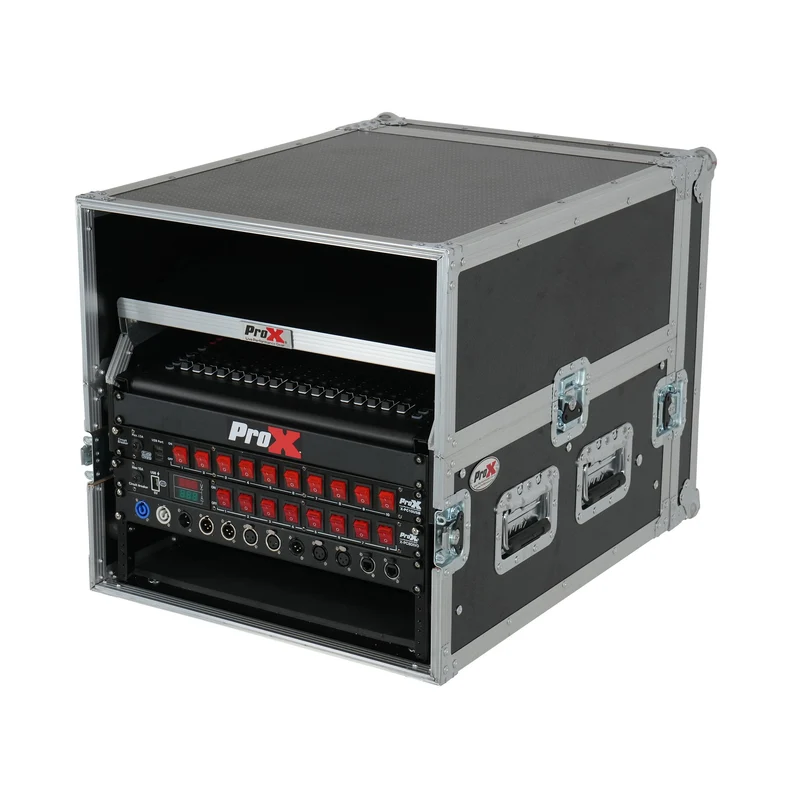 ProX T-6MRSS13ULT 13U Top 6U Front Combo Rack Flight Case