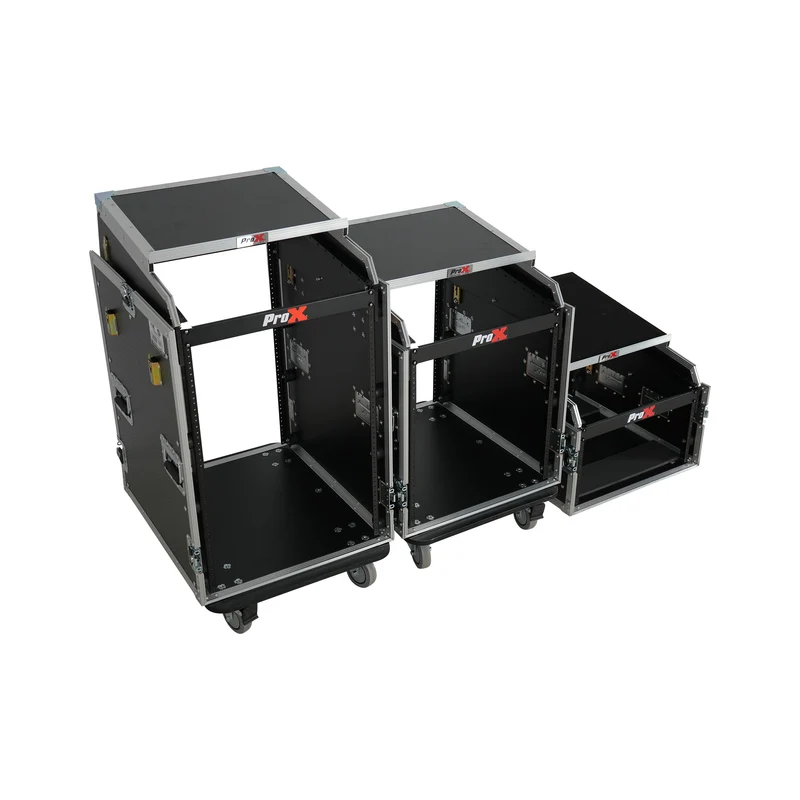 ProX T-6MRSS13ULT 13U Top 6U Front Combo Rack Flight Case