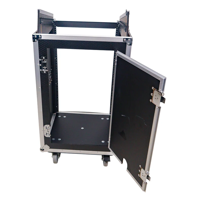 ProX T-18MRLT MK2 18U Combo Rack Flight Case With Laptop Shelf