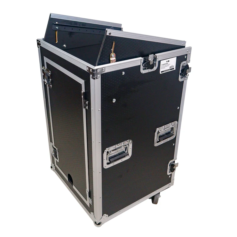 ProX T-18MRLT MK2 18U Combo Rack Flight Case With Laptop Shelf