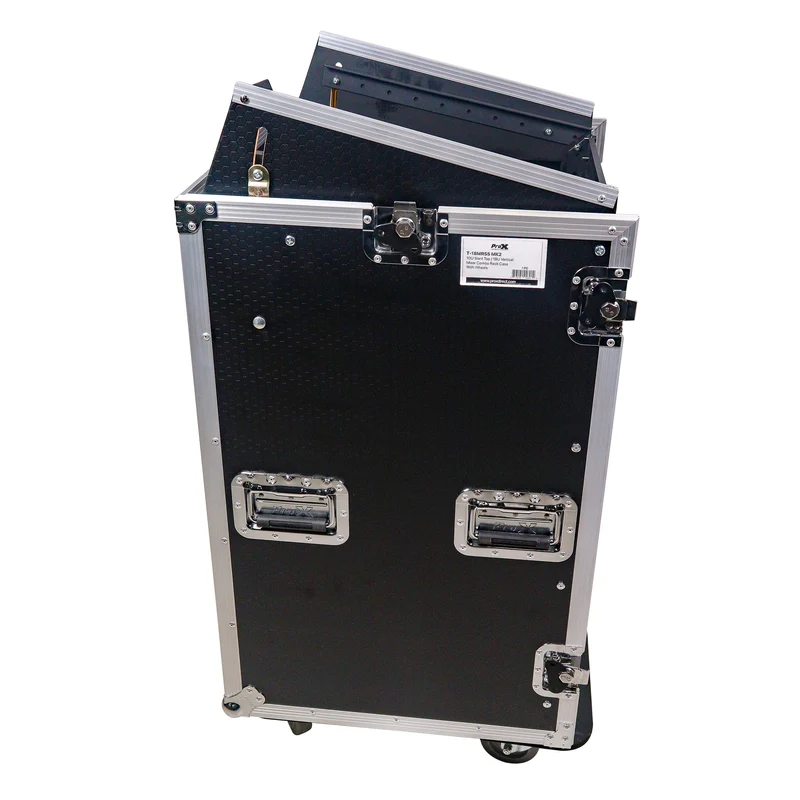 ProX T-18MRLT MK2 18U Combo Rack Flight Case With Laptop Shelf