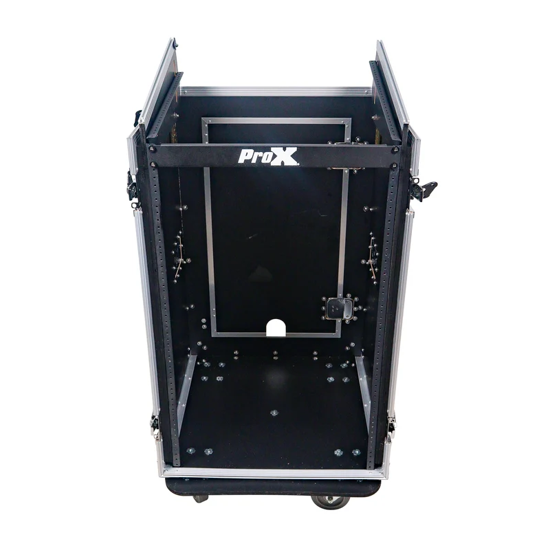 ProX T-18MRLT MK2 18U Combo Rack Flight Case With Laptop Shelf