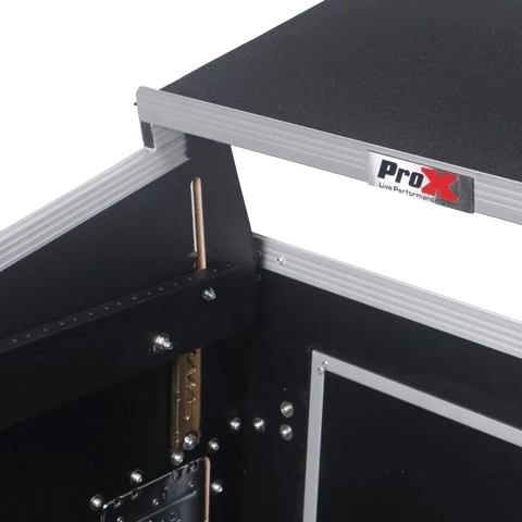 ProX T-18MRLT MK2 18U Combo Rack Flight Case With Laptop Shelf