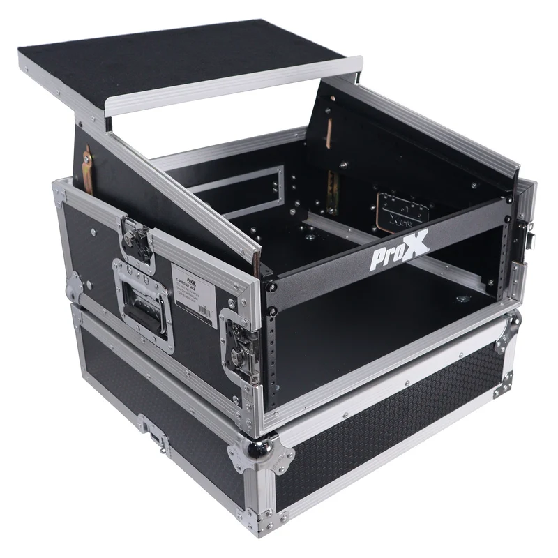 ProX T-4MRLT 4U Vertical Rack Flight Case With Laptop Shelf
