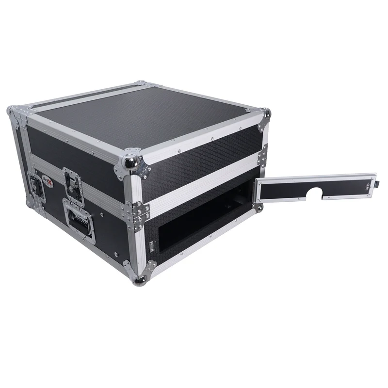ProX T-4MRSS 4U Vertical Rack Mount Flight Case With 10U Top