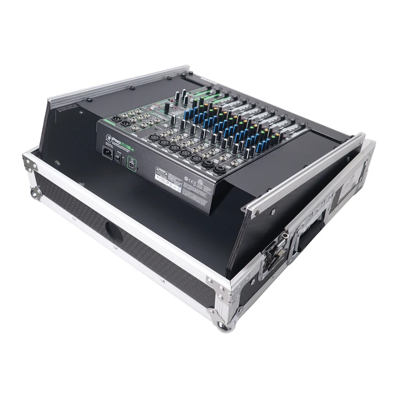 ProX T-2MRSS 2U Vertical Rack Mount Flight Case With 10U Mixer Top
