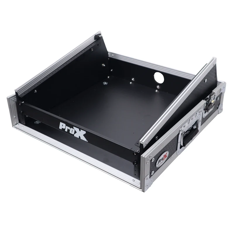 ProX T-2MRSS 2U Vertical Rack Mount Flight Case With 10U Mixer Top