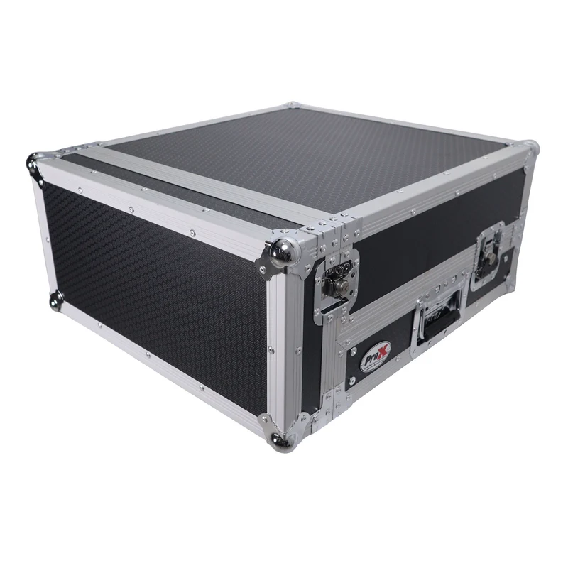 ProX T-2MRSS 2U Vertical Rack Mount Flight Case With 10U Mixer Top