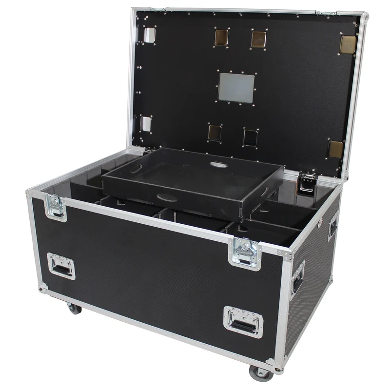 ProX TruckPax Utility Case ATA Road Case With Casters and Dividers | 48"x30"x30"