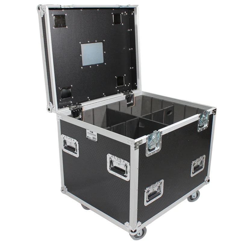 ProX TruckPax Utility Case ATA Road Case With Casters and Dividers | 24"x30"x30"