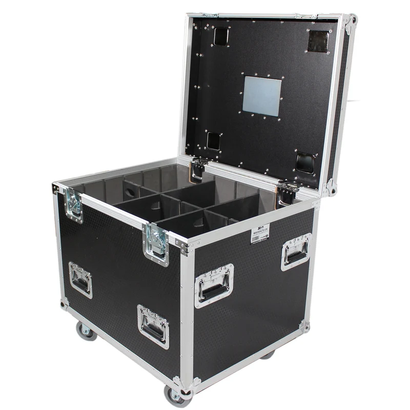 ProX TruckPax Utility Case ATA Road Case With Casters and Dividers | 24"x30"x30"