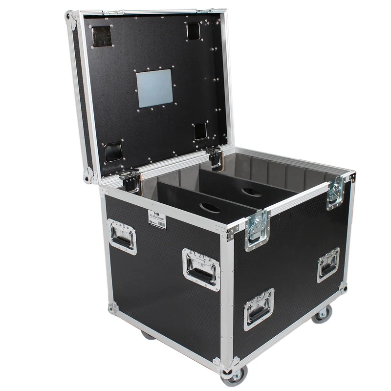 ProX TruckPax Utility Case ATA Road Case With Casters and Dividers | 24"x30"x30"