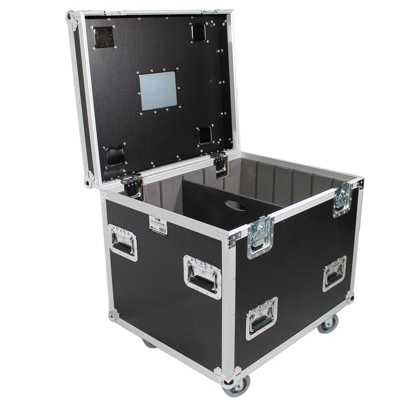 ProX TruckPax Utility Case ATA Road Case With Casters and Dividers | 24"x30"x30"