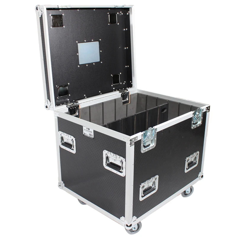 ProX TruckPax Utility Case ATA Road Case With Casters and Dividers | 24"x30"x30"