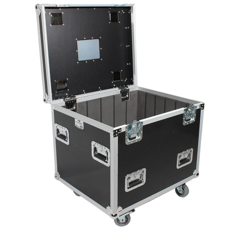 ProX TruckPax Utility Case ATA Road Case With Casters and Dividers | 24"x30"x30"