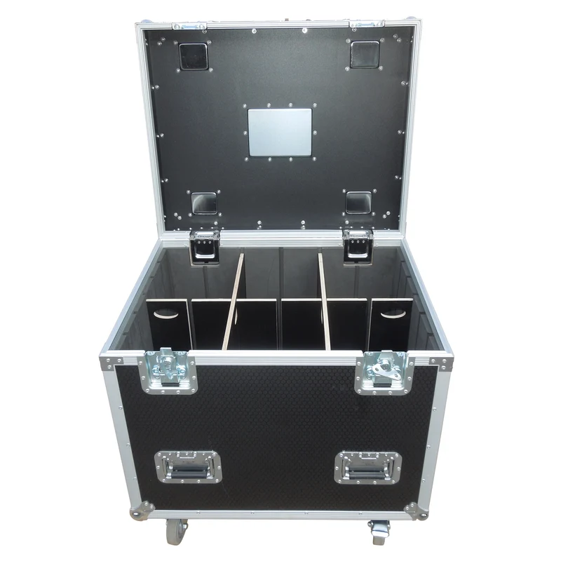 ProX TruckPax Utility Case ATA Road Case With Casters and Dividers | 24"x30"x30"