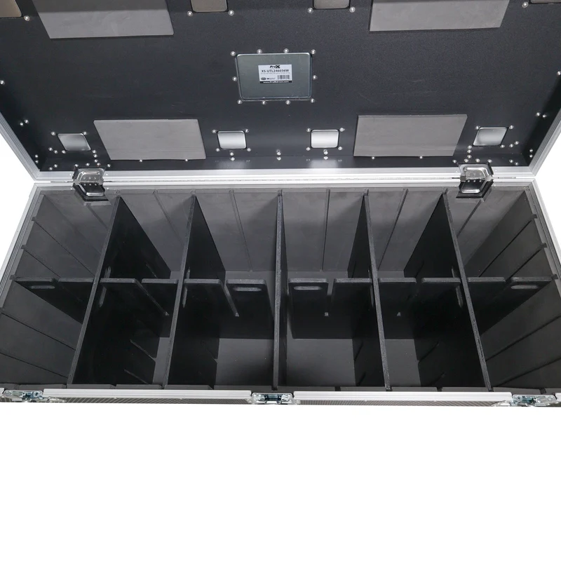ProX TruckPax Utility Case ATA Road Case With Casters and Dividers | 24"x60"x36"