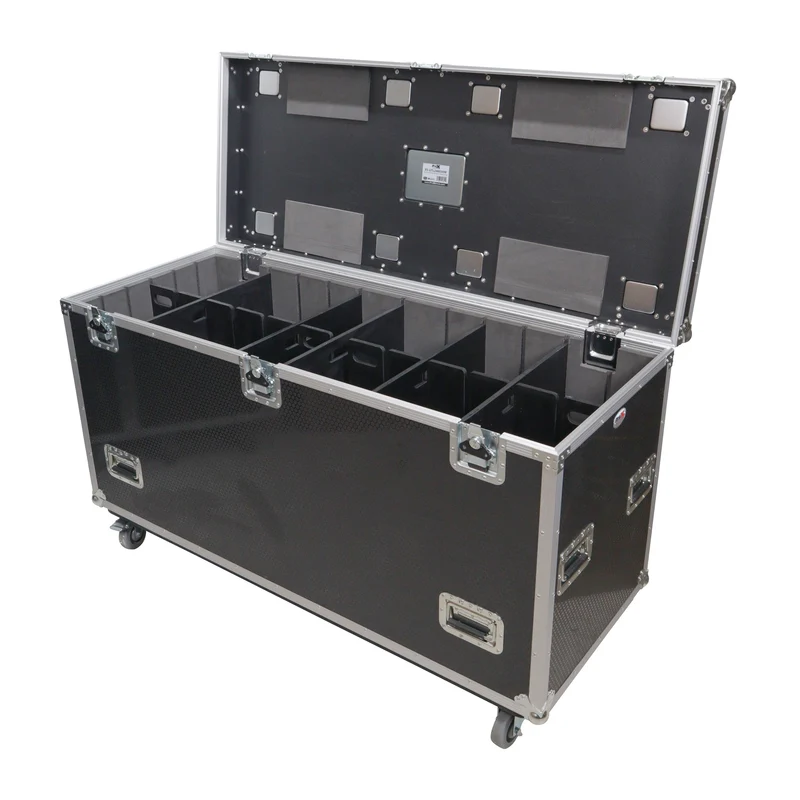 ProX TruckPax Utility Case ATA Road Case With Casters and Dividers | 24"x60"x36"
