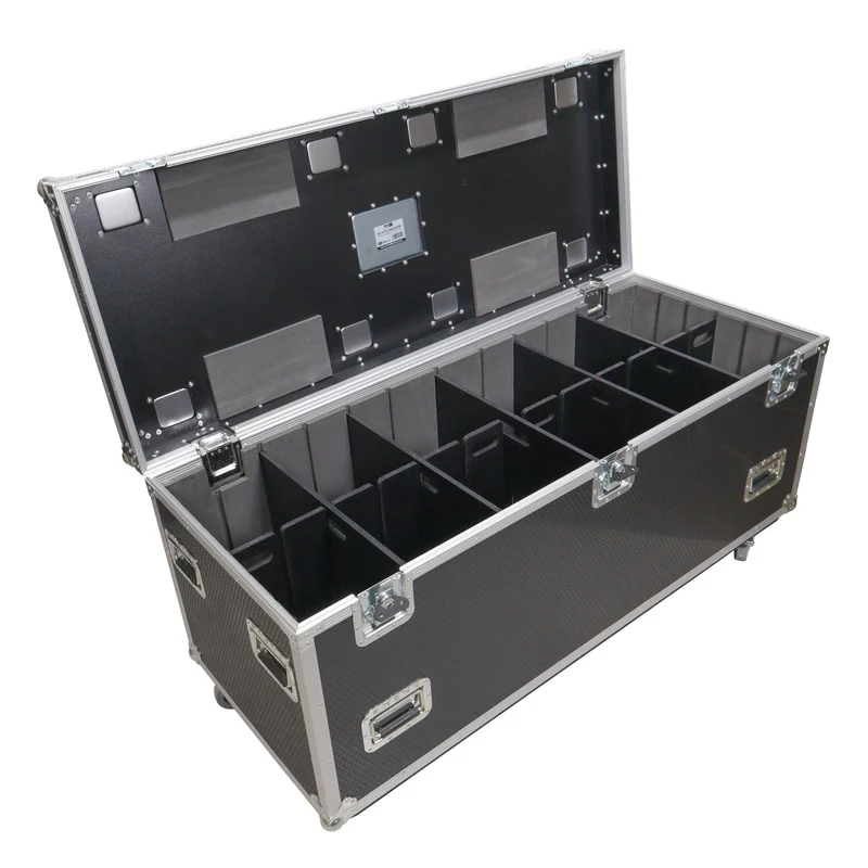 ProX TruckPax Utility Case ATA Road Case With Casters and Dividers | 24"x60"x30"