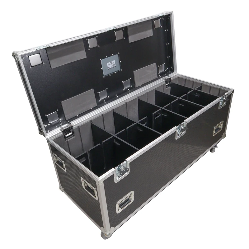 ProX TruckPax Utility Case ATA Road Case With Casters and Dividers | 24"x60"x30"