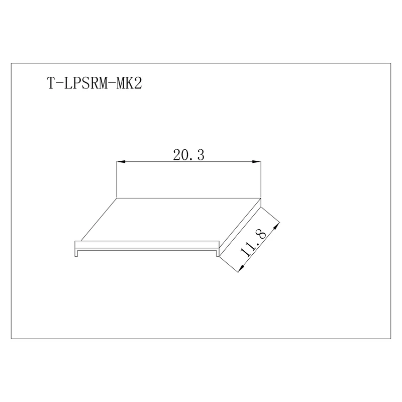 ProX T-LPSMRMK2 Sliding Laptop Shelf Add-on for Combo Mixer Cases