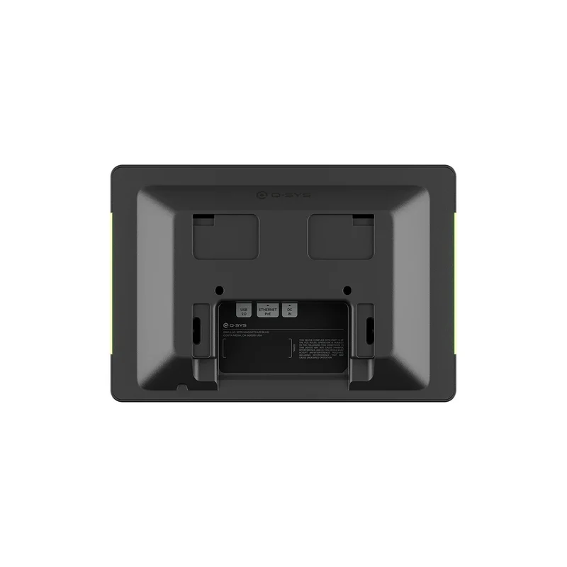 Q-SYS QSP-11 Microsoft Teams Scheduling Panel With Wall Mount