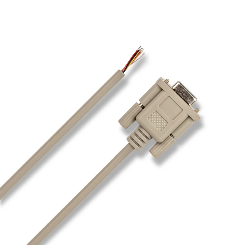 Hosa DBK-102B-BULK RS-232 DE9 Serial to Bare Wire Control Cable