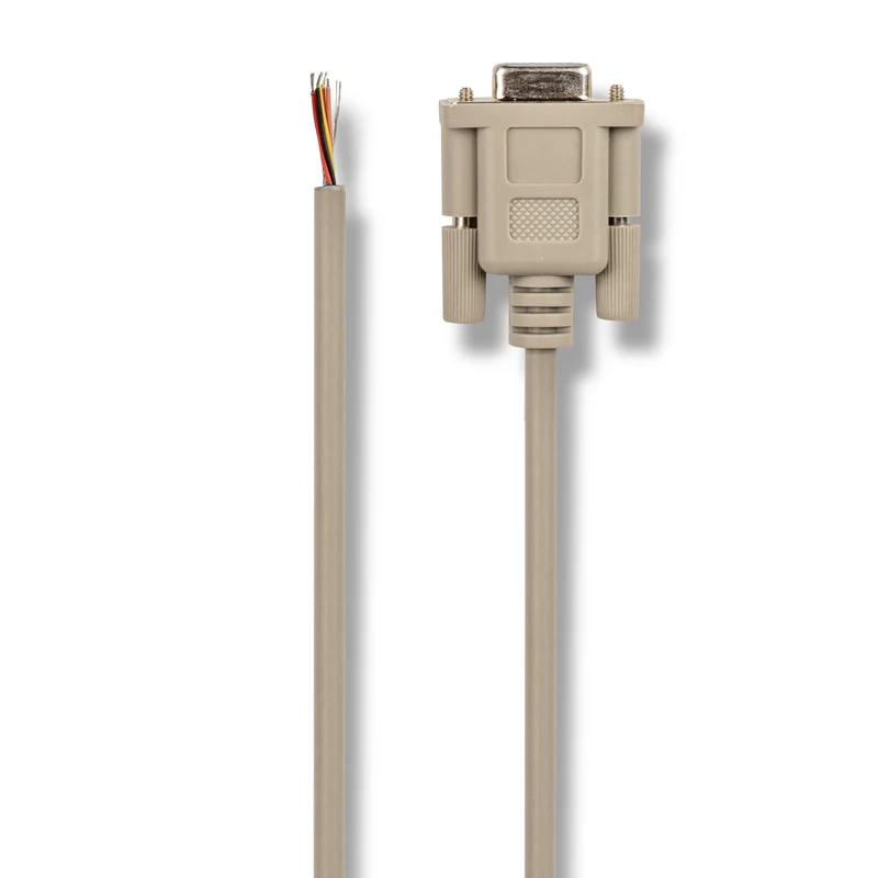 Hosa DBK-102B-BULK RS-232 DE9 Serial to Bare Wire Control Cable