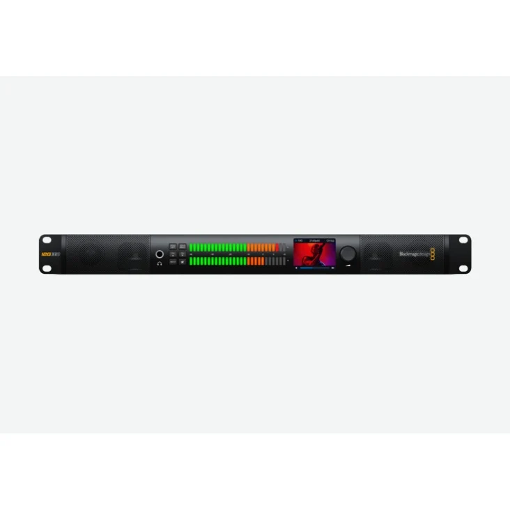 Blackmagic Design BMD-HDL-AUDMON1RU12GG3 1RU Audio Monitor With 12G-SDI