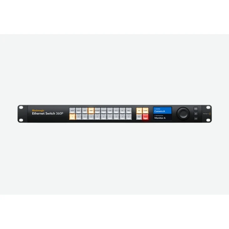 Blackmagic Design BMD-DWCSWA/MODC360P 1RU Ethernet Switch for IP Video