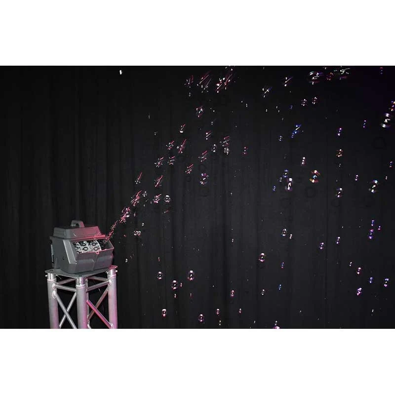 Eliminator Lighting BUBBLETRON EXL GO Battery-Powered Bubble Machine
