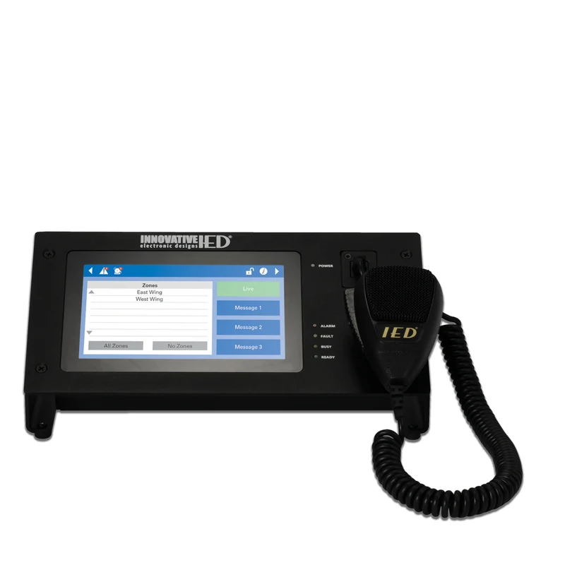 AtlasIED IED550CS-H IED550CS Touch Screen Digital Communication Station | Handheld Mic
