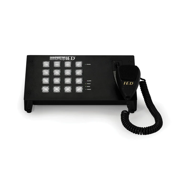 AtlasIED IED5416CS-G 16-Button Digital Communications Station