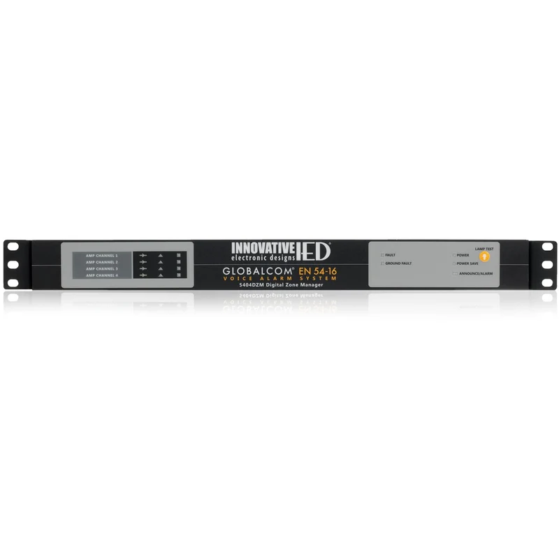 AtlasIED IED5404DZM GLOBALCOM EN54-16 Digital Zone Manager | 4 Zones