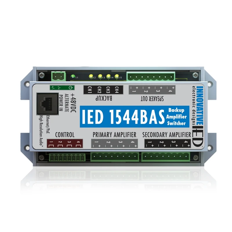 AtlasIED IED1544BAS Four Channel Backup Amplifier Switch