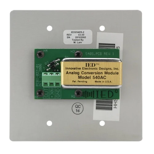 AtlasIED IED0540S-2 Ambient Noise Sensor With 2-Gang Plate