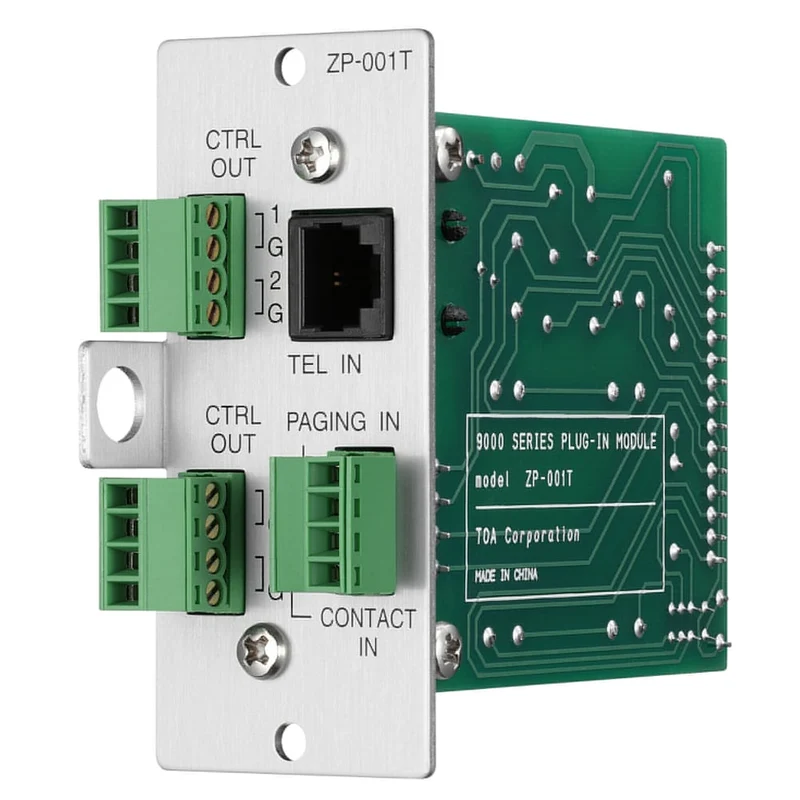 TOA ZP-001T Digital Zone Paging Module For 9000 Series Mixers