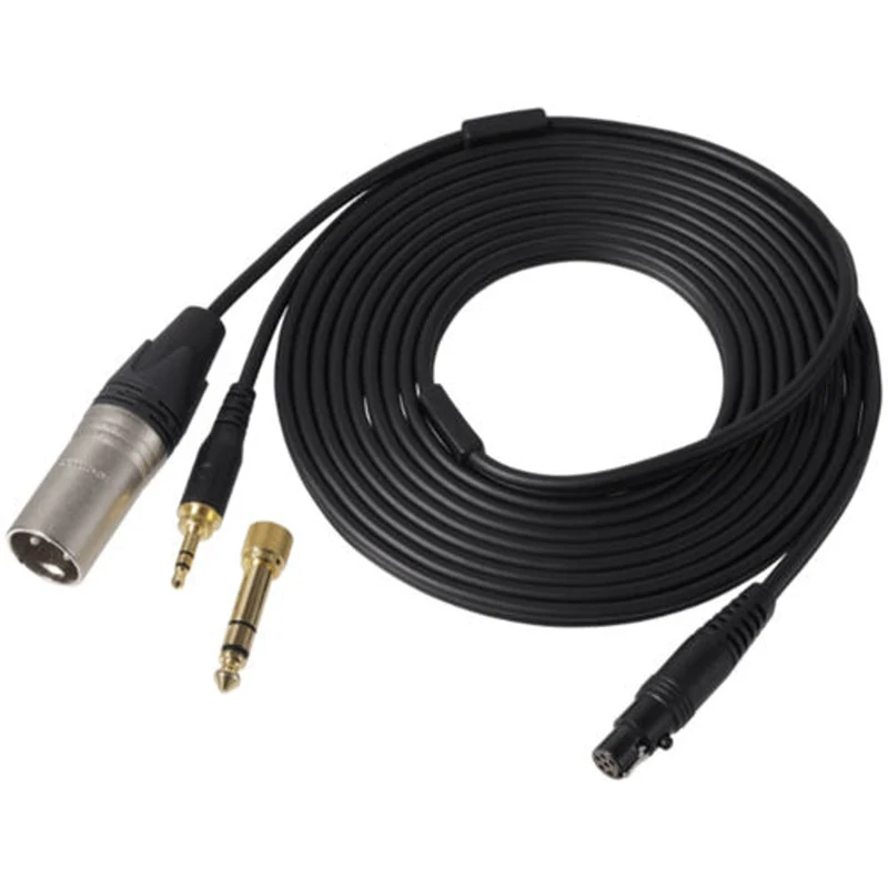Audio-Technica BPHS2CA-UT Dual Ear Bc Headset W/Cond Ele; Unterm