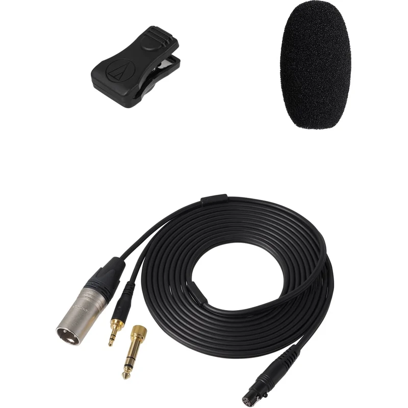 Audio-Technica BPHS2CA-XF4 AUDTECH Broadcast Stereo Headset with Condenser Element terminated in 4-Pin XLRF
